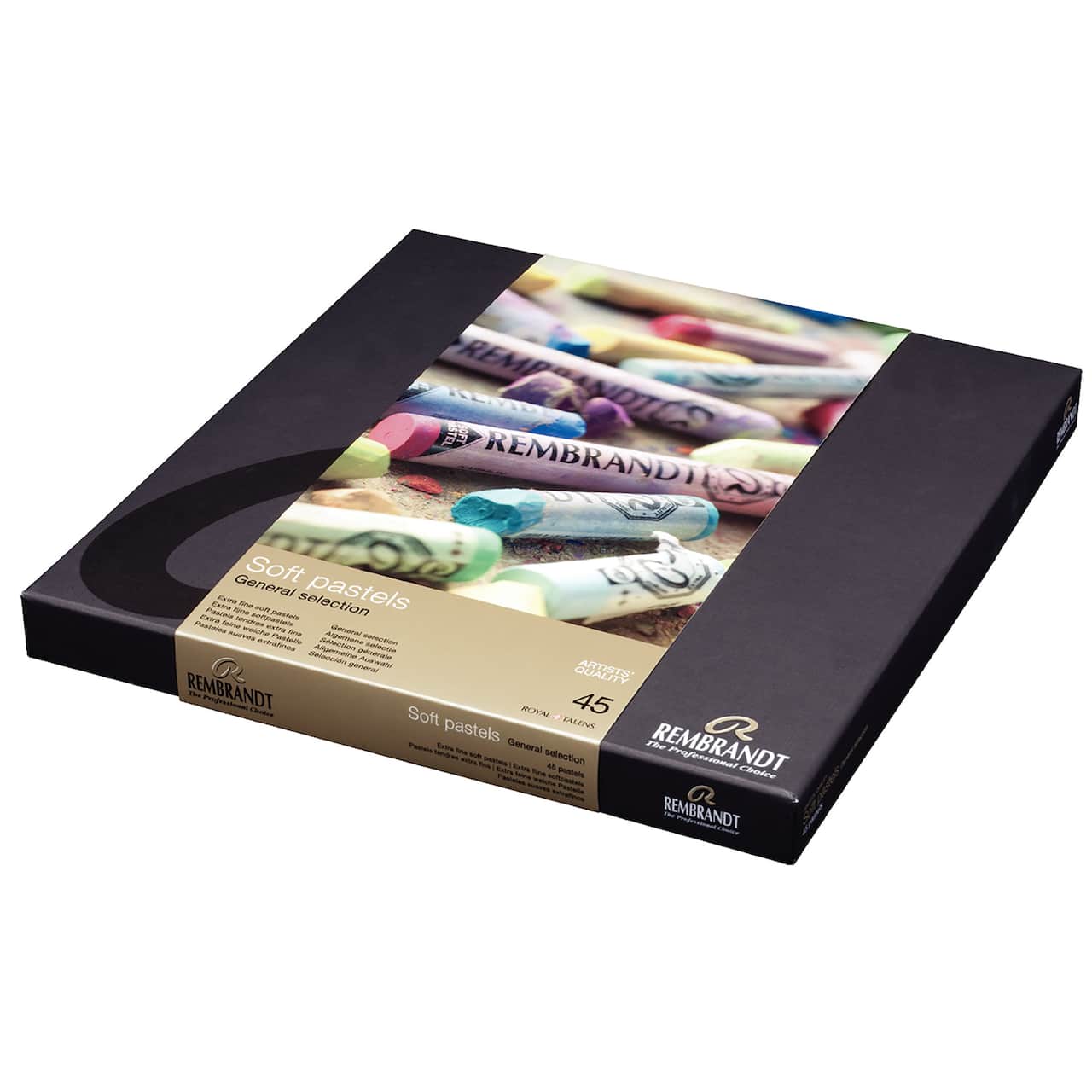 Rembrandt 45 Color General Selection Soft Pastel Set